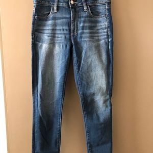 American Eagle Cropped High Waisted Jeans